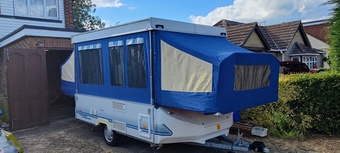 Conway Cardinal Clubman, 6 berth, (1998) Used - Good condition Touring Caravan for sale