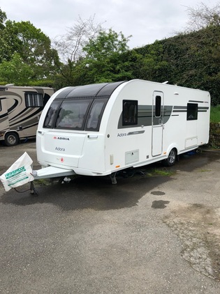 Adria Adora, 4 berth, (2016) Used - Good condition Touring Caravan for sale