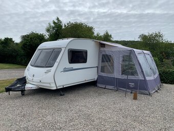 Sterling Europa 540, 6 berth, (2007) Used - Good condition Touring Caravan for sale