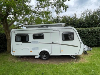 Eriba Feeling 425, 3 berth, (2021) Used - Average condition for age Touring Caravan for sale