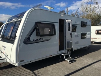 Compass Casita 586, 6 berth, (2017) Used - Good condition Touring Caravan for sale