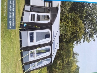 Kampa air pro 400 awning .As new condition 