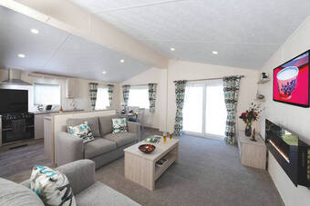 Delta Lakeside ** Luxury Lodge with huge decking ** Exclusive location with private parking ** FREE 2024 & 2025 Site Fees **, 6 berth, (2023) Brand new Static Caravans for sale
