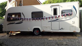 Bailey Olympus 2 540, 5 berth, (2012) Used - Good condition Touring Caravan for sale