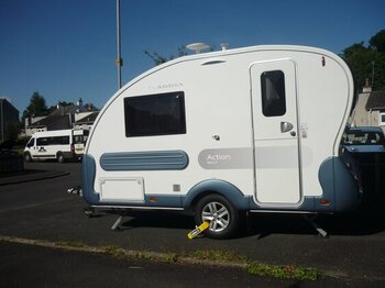 Adria Action, 2 berth, (2020) Used - Good condition Touring Caravan for sale