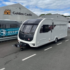 Swift Eccles 580, 4 berth, (2018) Used - Good condition Touring Caravan for sale