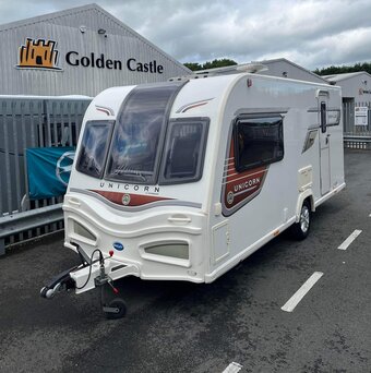 Swift Unicorn Seville, 2 berth, (2014) Used - Good condition Touring Caravan for sale