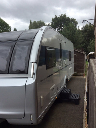 Adria Adora 623 TD Isonzo, 4 berth, (2022) Used - Good condition Touring Caravan for sale