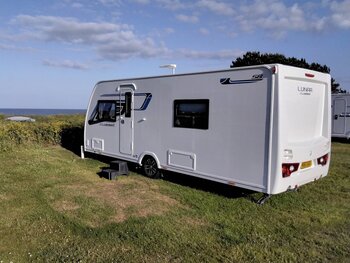 Lunar Clubman SB, 4 berth, (2019) Used - Good condition Touring Caravan for sale
