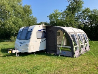 Bailey Pegasus GT65 Turin, 6 berth, (2013) Used - Good condition Touring Caravan for sale