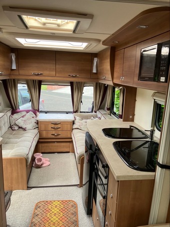 Elddis Affinity 574 (2014), 4 berth, (2014) Used - Good condition Touring Caravan for sale