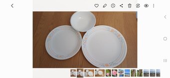 CORELLE 12 piece dining set