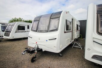 Bailey Unicorn Barcelona, 4 berth, (2018) Used - Good condition Touring Caravan for sale