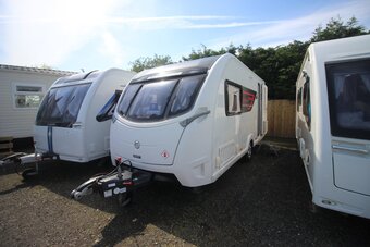 Sterling Elite 480, 2 berth, (2016) Used - Good condition Touring Caravan for sale