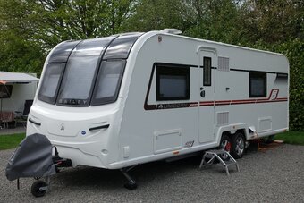 SPECIALISED COVERS TOW PRO ELITE for Unicorn Series 4 (2018) caravan (used on Barcelona).