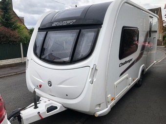 Swift Challenger 480, 2 berth, (2012) Used - Good condition Touring Caravan for sale