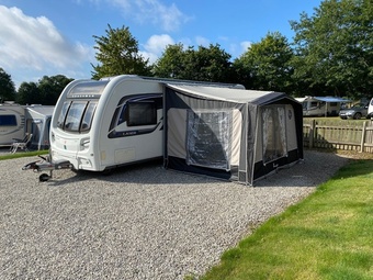 Coachman Laser 620, 4 berth, (2016) Used - Good condition Touring Caravan for sale