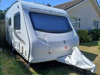 Sprite Alpine 2, 2 berth, (2011) Used - Good condition Touring Caravan for sale