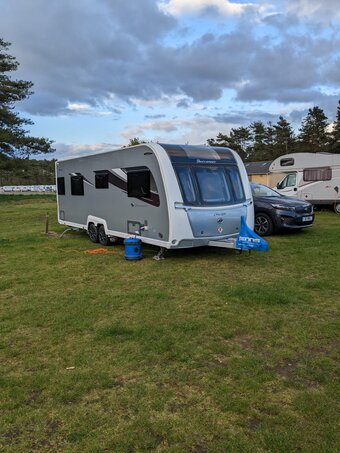 Bailey 50th anniversary Buccaneer Cruiser, 4 berth, (2019) Used - Good condition Touring Caravan for sale