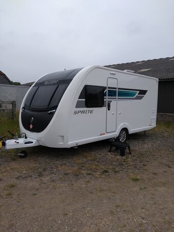 Sprite Alpine, 4 berth, (2023) Used - Good condition Touring Caravan for sale