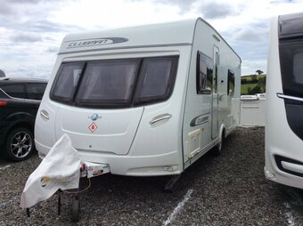 Lunar Clubman SB, 4 berth, (2011) Used - Good condition Touring Caravan for sale