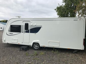 Compass Rallye 554, 4 berth, (2016) Used - Good condition Touring Caravan for sale