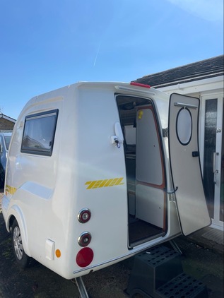 GoPod Going UK, 2 berth, (2019) Used - Good condition Touring Caravan for sale