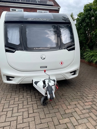 Swift CHALLENGER 580, 4 berth, (2016) Used - Good condition Touring Caravan for sale