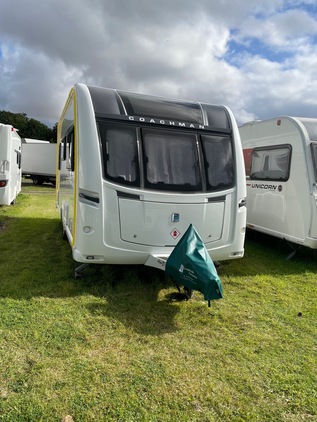 Coachman Pastiche 460, 2 berth, (2019) Used - Good condition Touring Caravan for sale