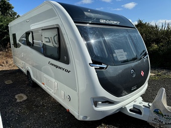 Swift Conqueror 560, 4 berth, (2023) Used - Good condition Touring Caravan for sale