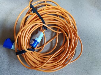 Electric mains cable