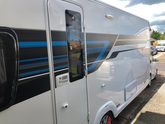 Sterling Continental 580, 4 berth, (2016) Used - Good condition Touring Caravan for sale