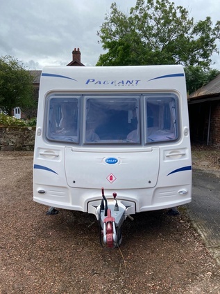 Bailey Pageant Monarch Series 7, 2 berth, (2010) Used - Good condition Touring Caravan for sale