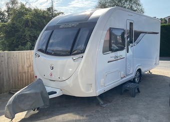 Swift Ace Envoy, 4 berth, (2018) Used - Average condition for age Touring Caravan for sale