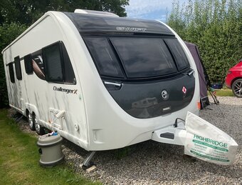 Swift Challenger X 850, 4 berth, (2022) Used - Good condition Touring Caravan for sale