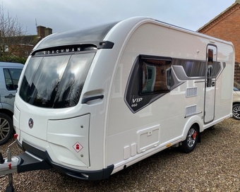 Coachman VIP 460, 2 berth, (2022) Used - Good condition Touring Caravan for sale